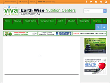 Tablet Screenshot of earthwiself.com